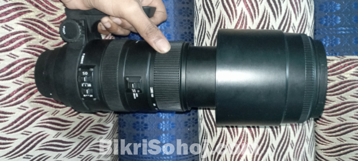Sigma 150-500mm telephoto and zoom lens for canon DSLR